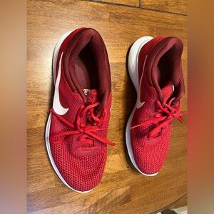 Nike Red Men’s Sneakers Size 10